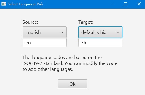 Language pair