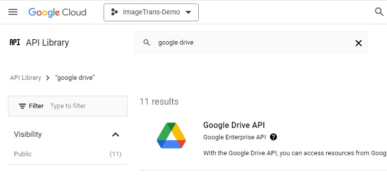 Google Drive Search