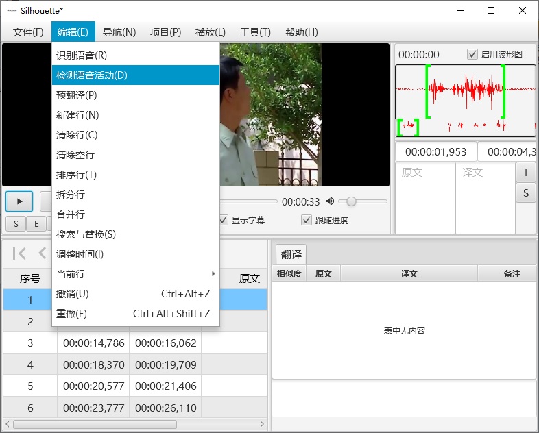 检测语音活动
